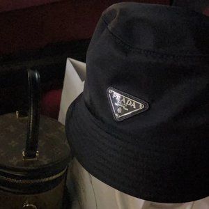 Prada Nylon Bucket Hat Size M